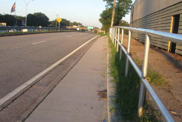 Arlington Expressway at Bethelite Bus Pull-Out and Sidewalk Design